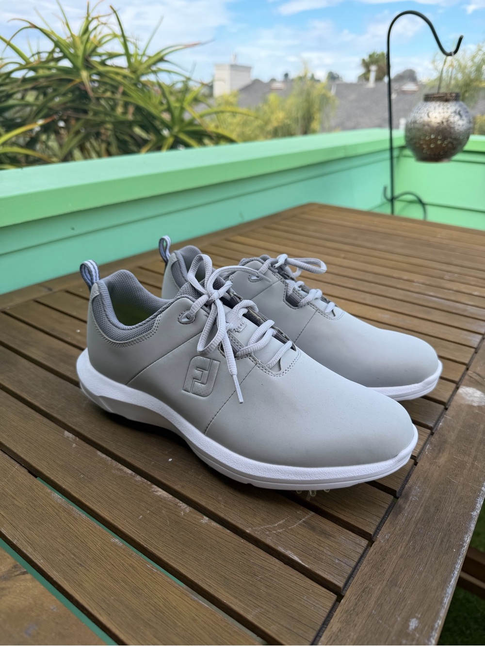 Gray FJ Golf Shoes - Lightweight Comfort